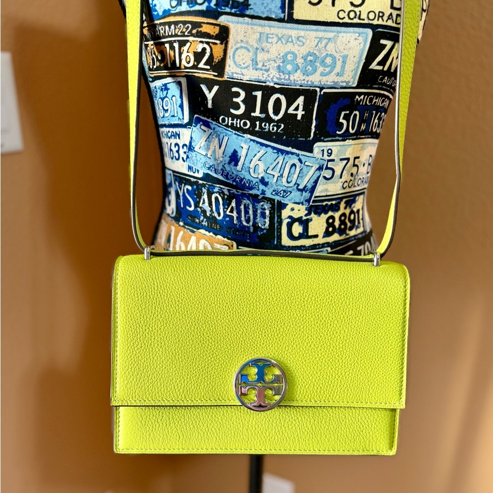 Tory Burch - Limited Edition Shoulder Bag (Bright Chartreuse Color)